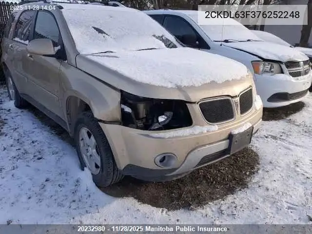 2CKDL63F376252248 2007 Pontiac Torrent