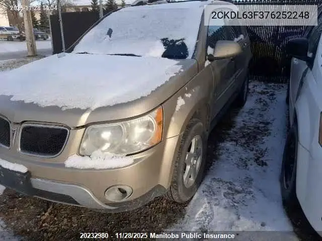 2CKDL63F376252248 2007 Pontiac Torrent