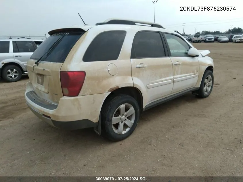 2CKDL73F876230574 2007 Pontiac Torrent