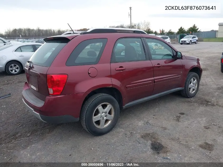 2CKDL63F876073641 2007 Pontiac Torrent