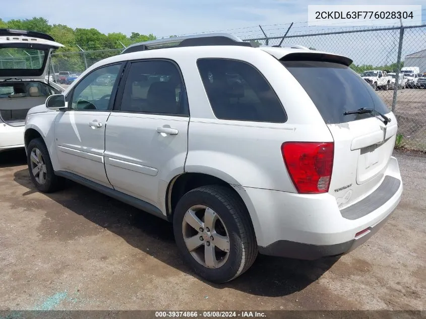 2CKDL63F776028304 2007 Pontiac Torrent