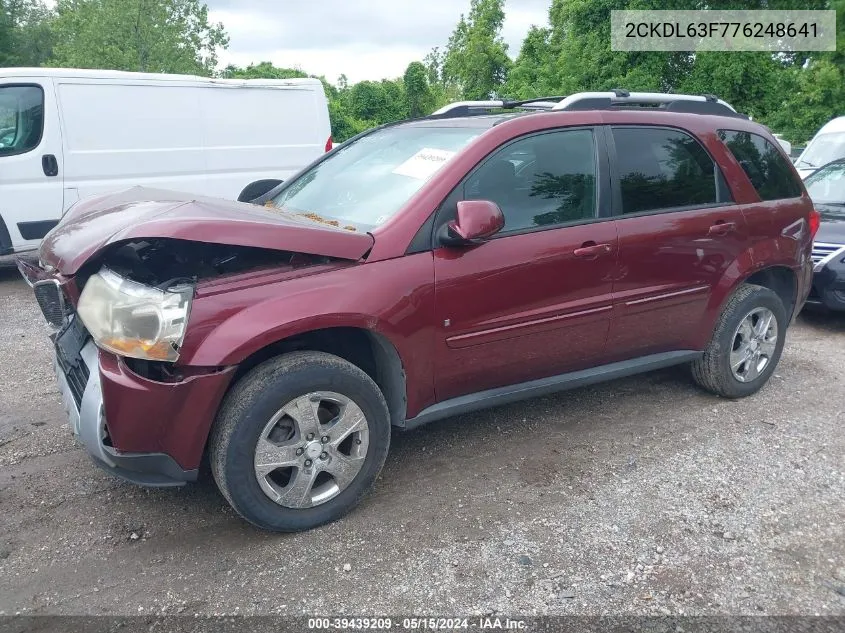 2CKDL63F776248641 2007 Pontiac Torrent