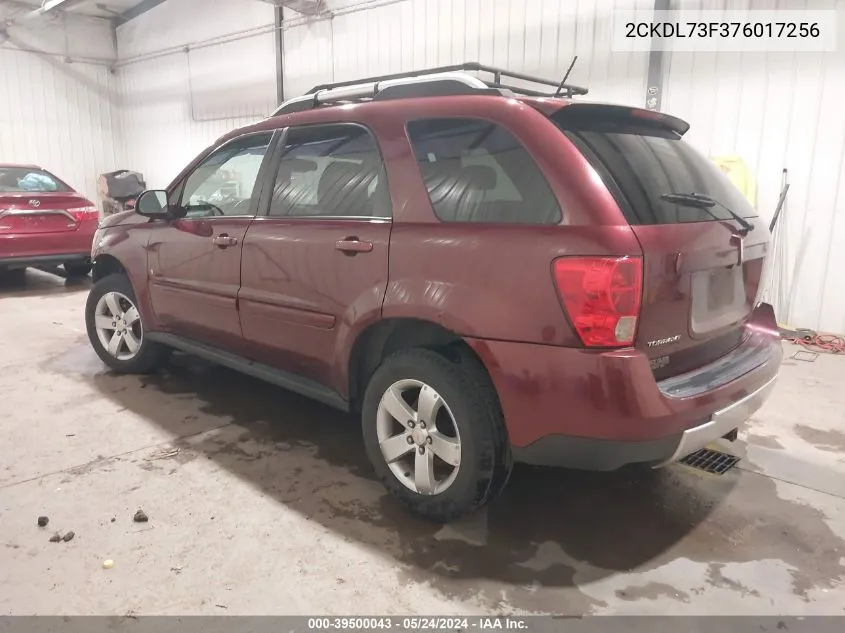 2CKDL73F376017256 2007 Pontiac Torrent