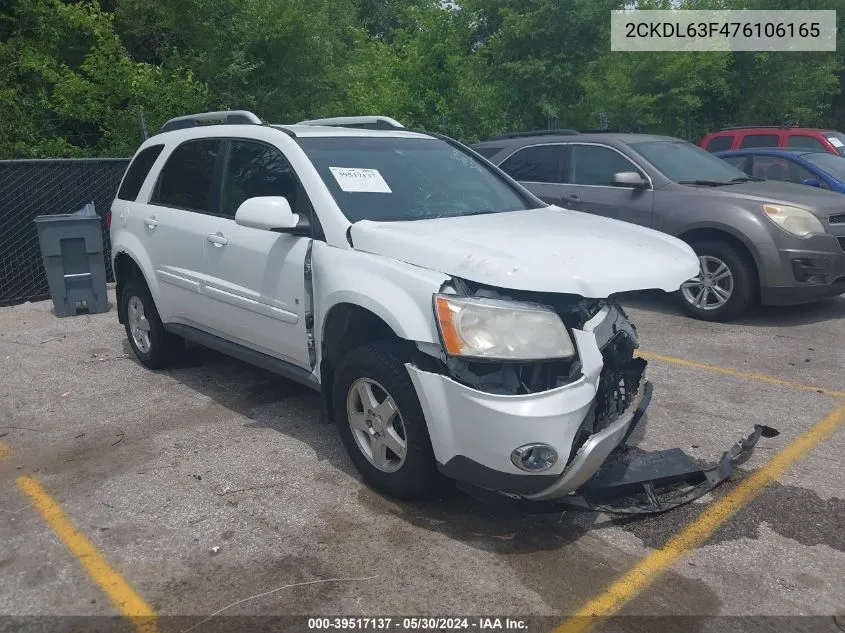 2CKDL63F476106165 2007 Pontiac Torrent