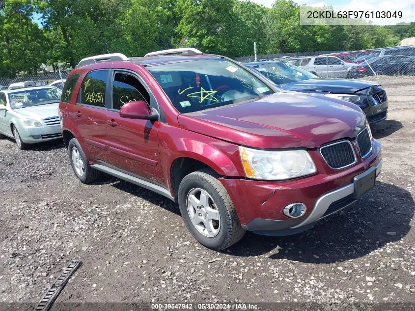 2CKDL63F976103049 2007 Pontiac Torrent