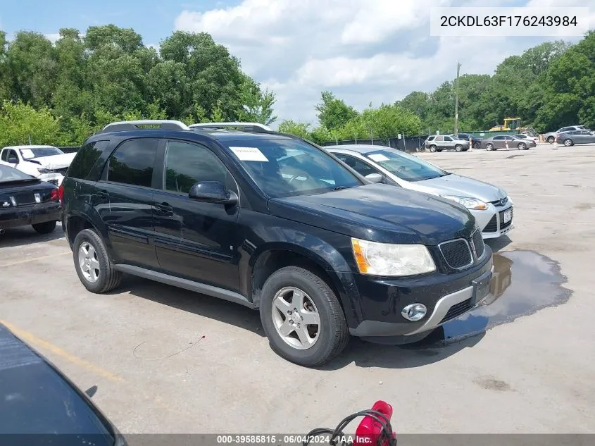 2CKDL63F176243984 2007 Pontiac Torrent