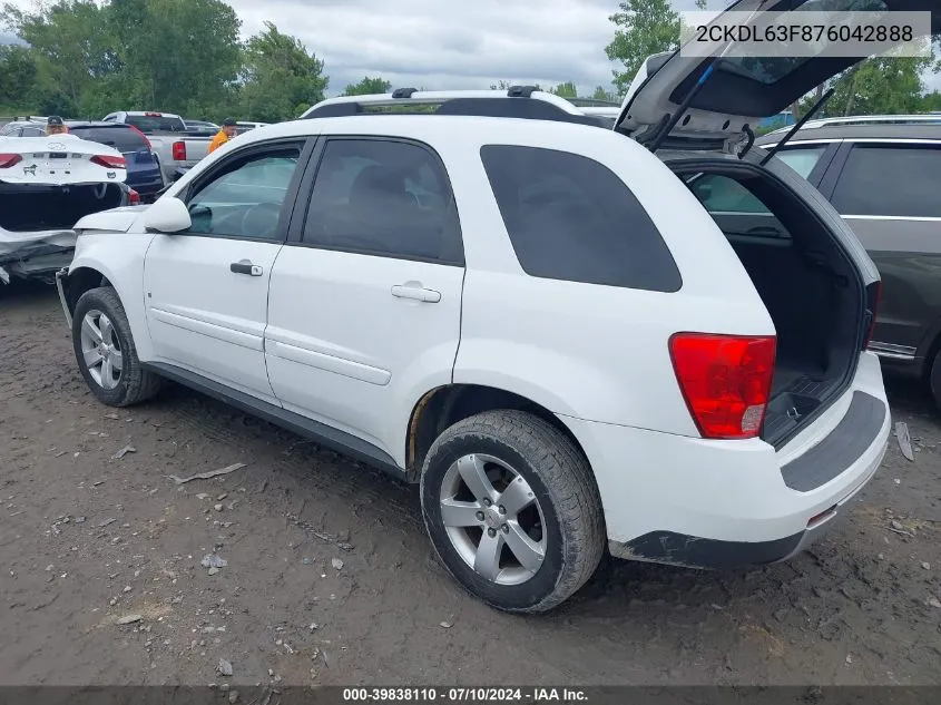 2CKDL63F876042888 2007 Pontiac Torrent