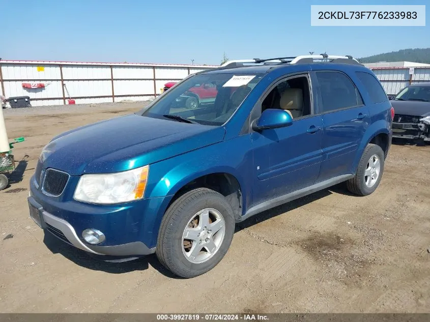 2CKDL73F776233983 2007 Pontiac Torrent