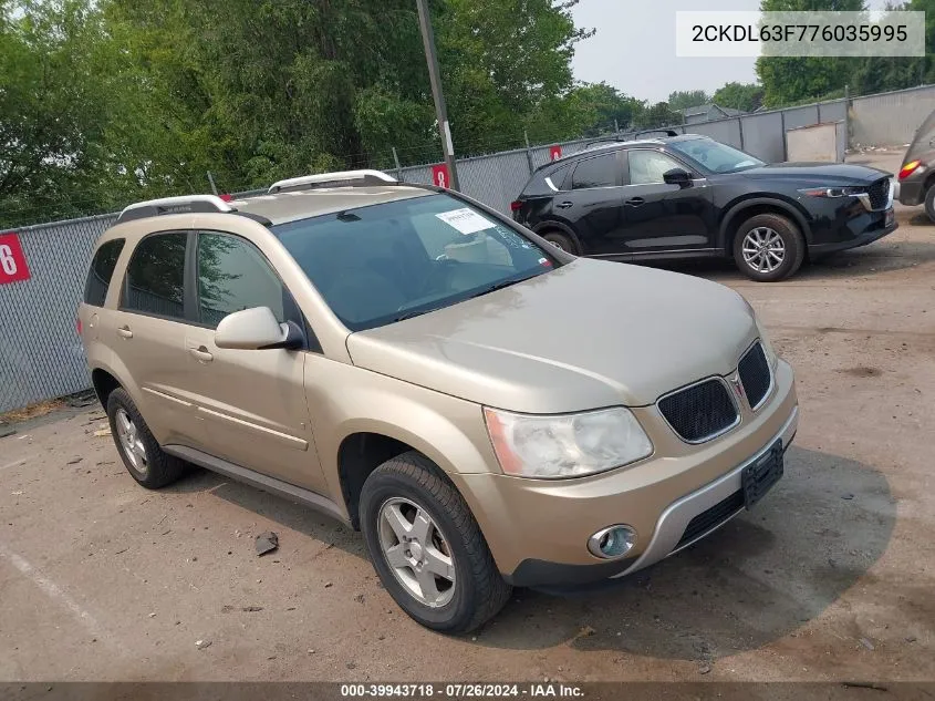 2CKDL63F776035995 2007 Pontiac Torrent