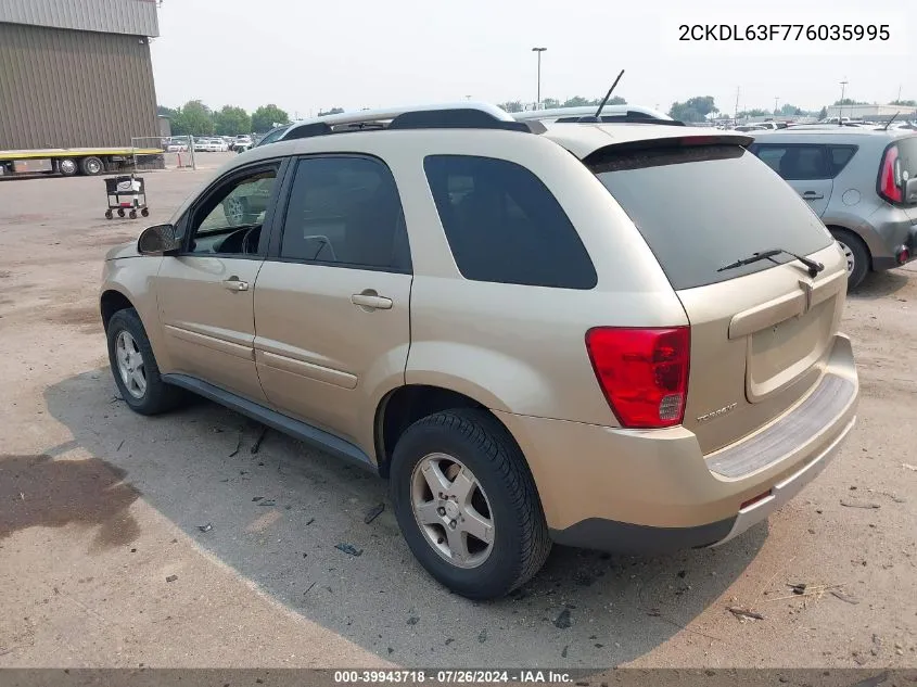 2CKDL63F776035995 2007 Pontiac Torrent