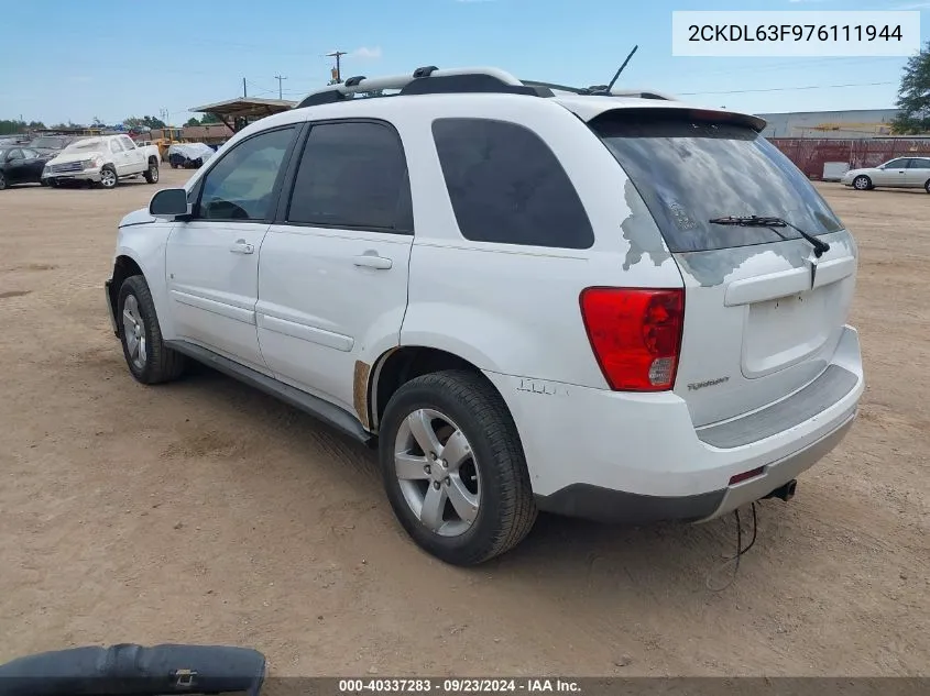 2CKDL63F976111944 2007 Pontiac Torrent