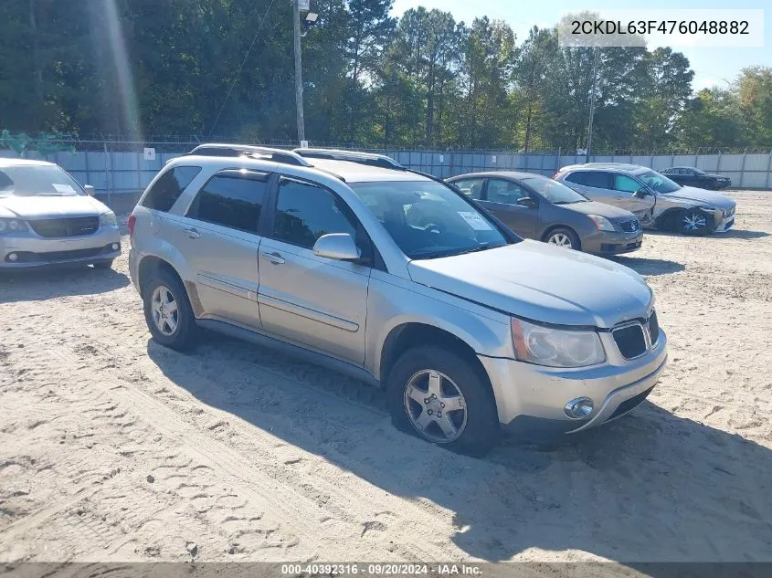 2CKDL63F476048882 2007 Pontiac Torrent