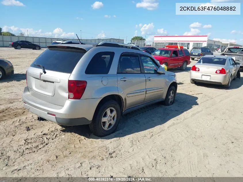 2CKDL63F476048882 2007 Pontiac Torrent