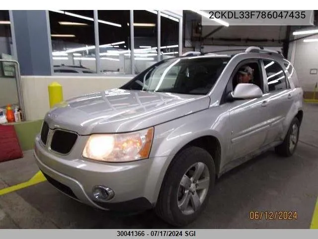 2CKDL33F786047435 2008 Pontiac Torrent