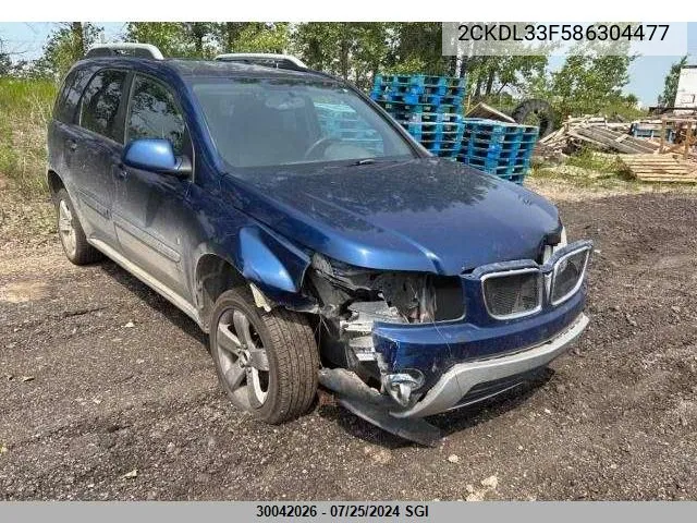 2CKDL33F586304477 2008 Pontiac Torrent