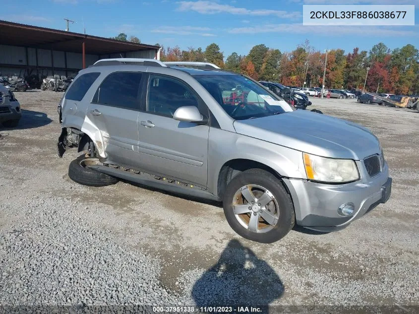 2CKDL33F886038677 2008 Pontiac Torrent