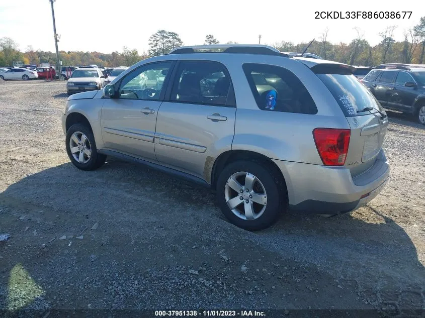 2CKDL33F886038677 2008 Pontiac Torrent