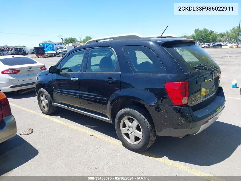 2CKDL33F986022911 2008 Pontiac Torrent