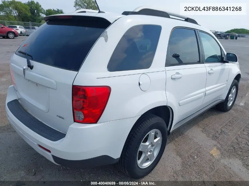 2CKDL43F886341268 2008 Pontiac Torrent