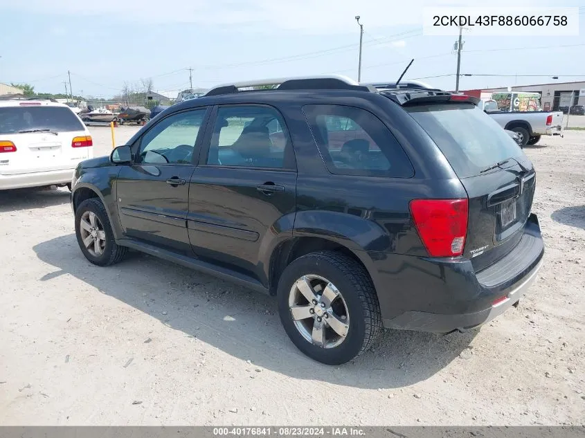 2CKDL43F886066758 2008 Pontiac Torrent