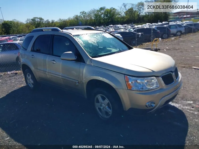 2CKDL33F686038404 2008 Pontiac Torrent