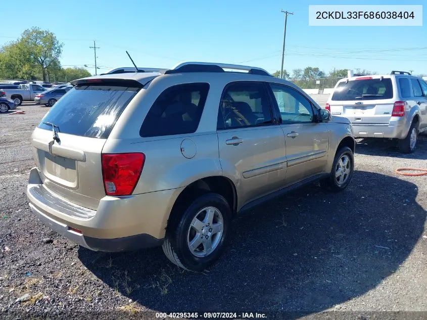 2CKDL33F686038404 2008 Pontiac Torrent