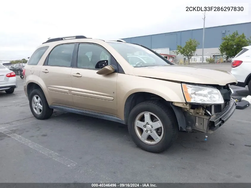 2CKDL33F286297830 2008 Pontiac Torrent