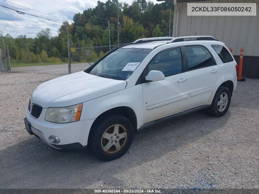 2CKDL33F086050242 2008 Pontiac Torrent