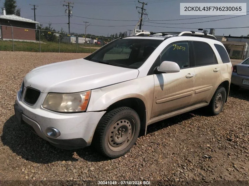 2CKDL43F796230065 2009 Pontiac Torrent