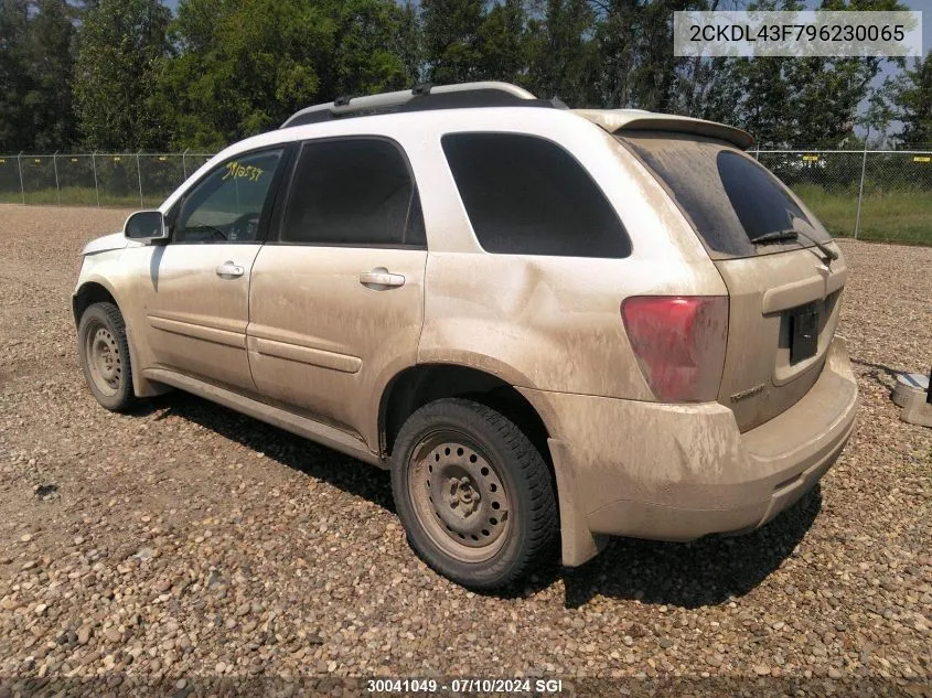 2009 Pontiac Torrent VIN: 2CKDL43F796230065 Lot: 30041049