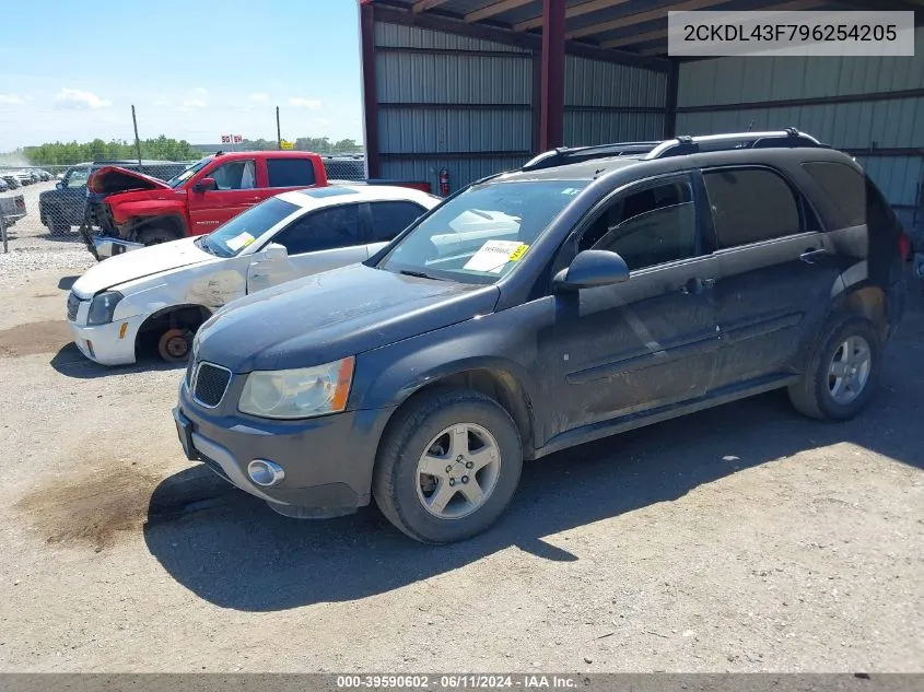 2CKDL43F796254205 2009 Pontiac Torrent