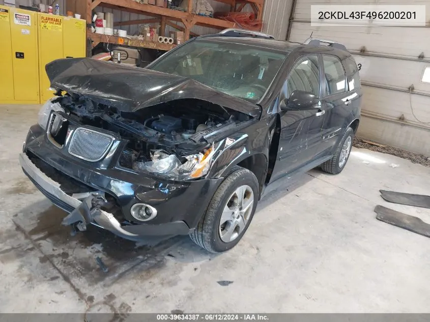 2CKDL43F496200201 2009 Pontiac Torrent