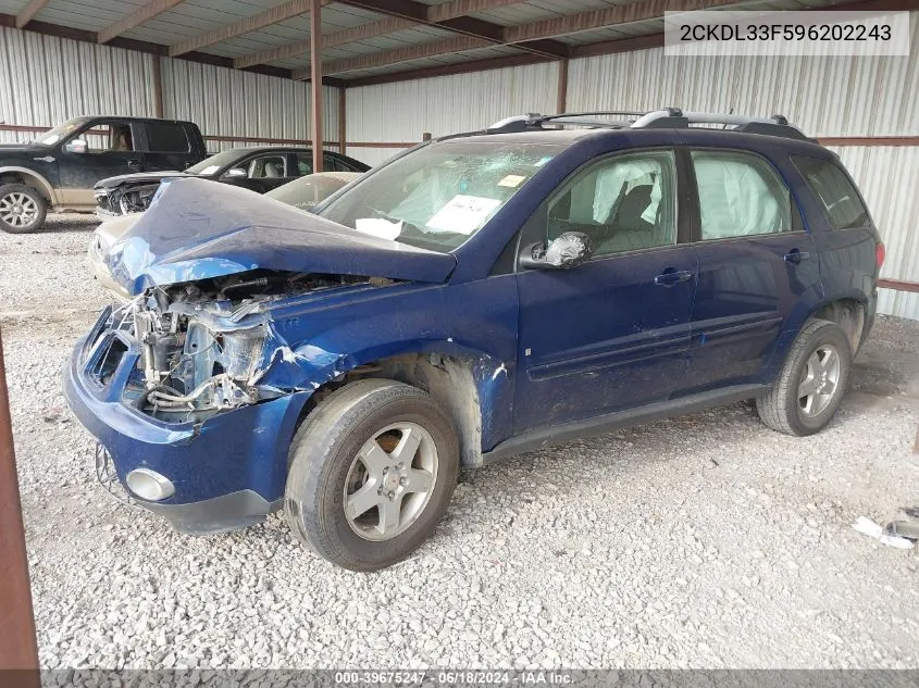 2CKDL33F596202243 2009 Pontiac Torrent