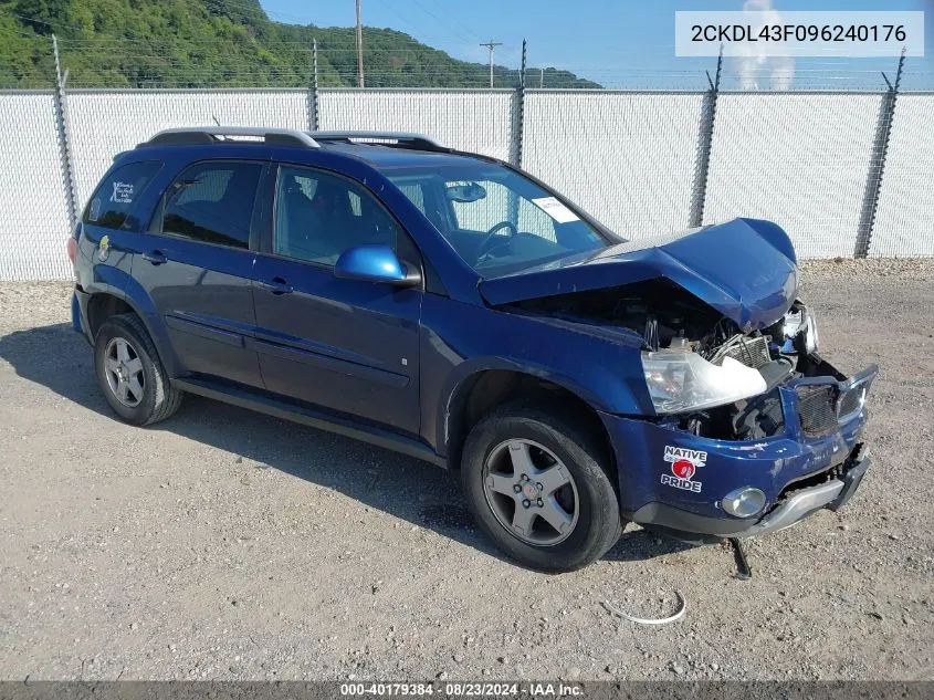 2CKDL43F096240176 2009 Pontiac Torrent