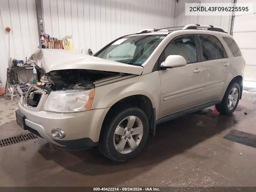 2CKDL43F096225595 2009 Pontiac Torrent