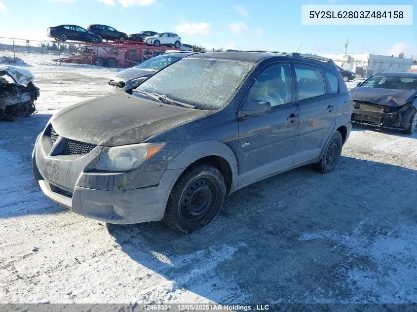 5Y2SL62803Z484158 2003 Pontiac Vibe