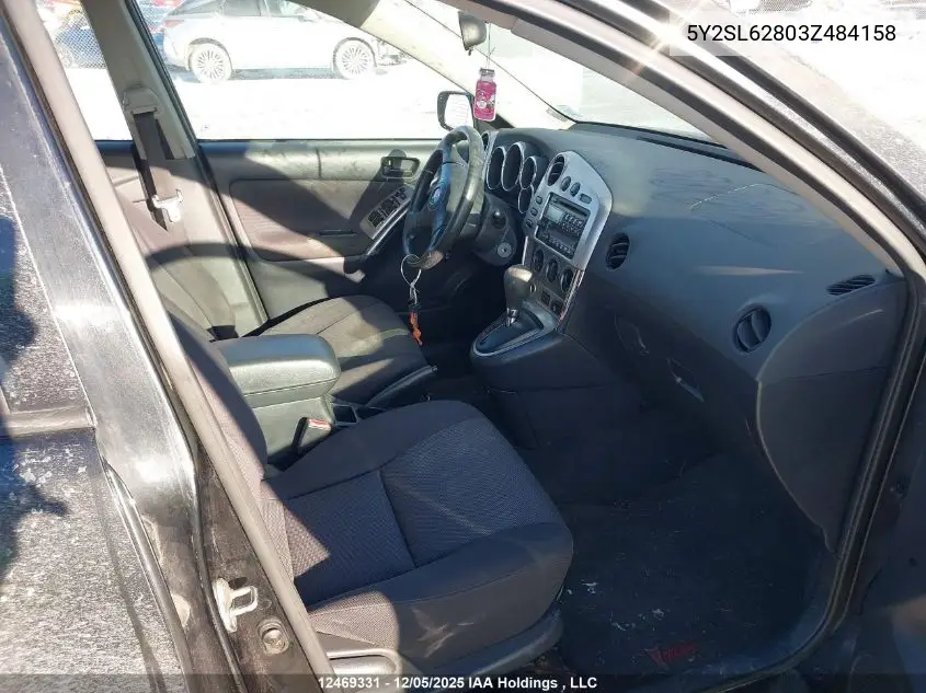 5Y2SL62803Z484158 2003 Pontiac Vibe