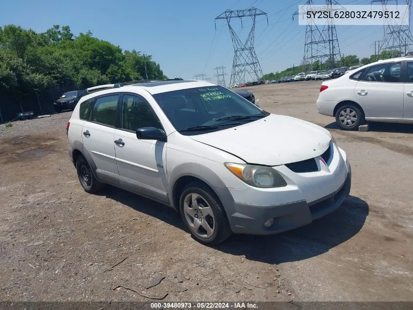 5Y2SL62803Z479512 2003 Pontiac Vibe