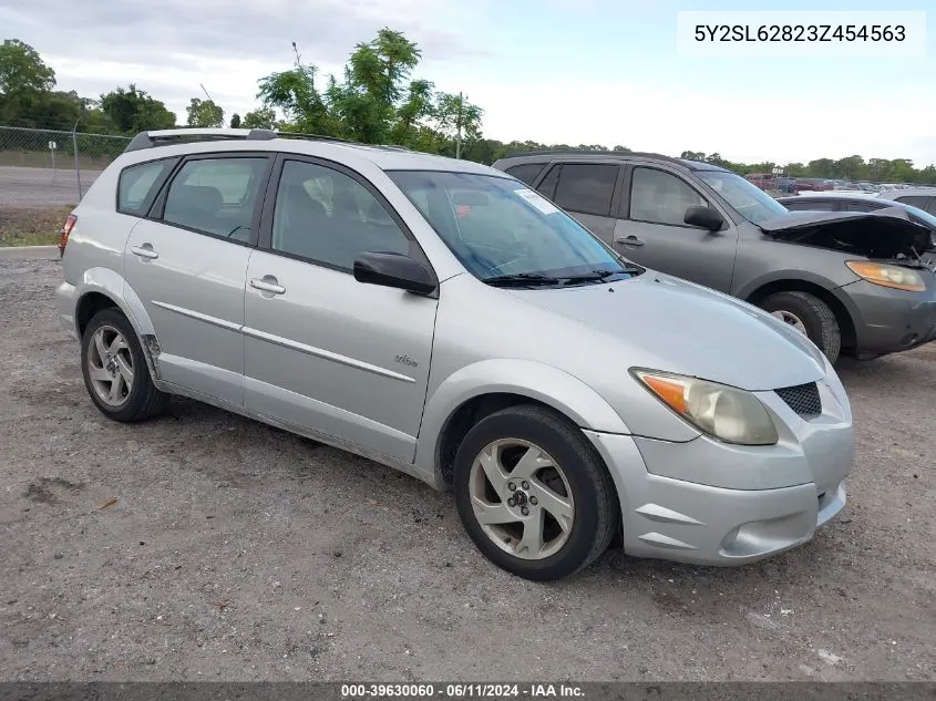 2003 Pontiac Vibe VIN: 5Y2SL62823Z454563 Lot: 39630060