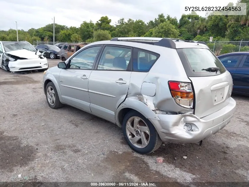 2003 Pontiac Vibe VIN: 5Y2SL62823Z454563 Lot: 39630060