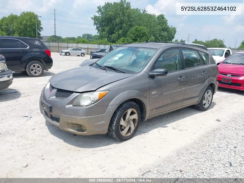 5Y2SL62853Z464102 2003 Pontiac Vibe