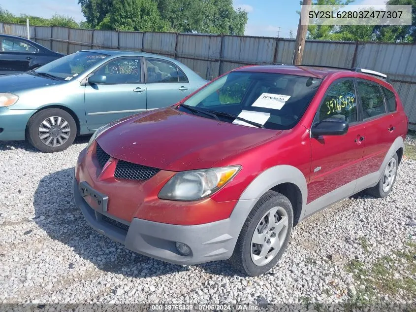 5Y2SL62803Z477307 2003 Pontiac Vibe