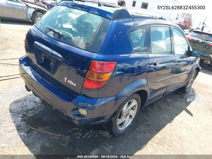 5Y2SL62883Z455300 2003 Pontiac Vibe