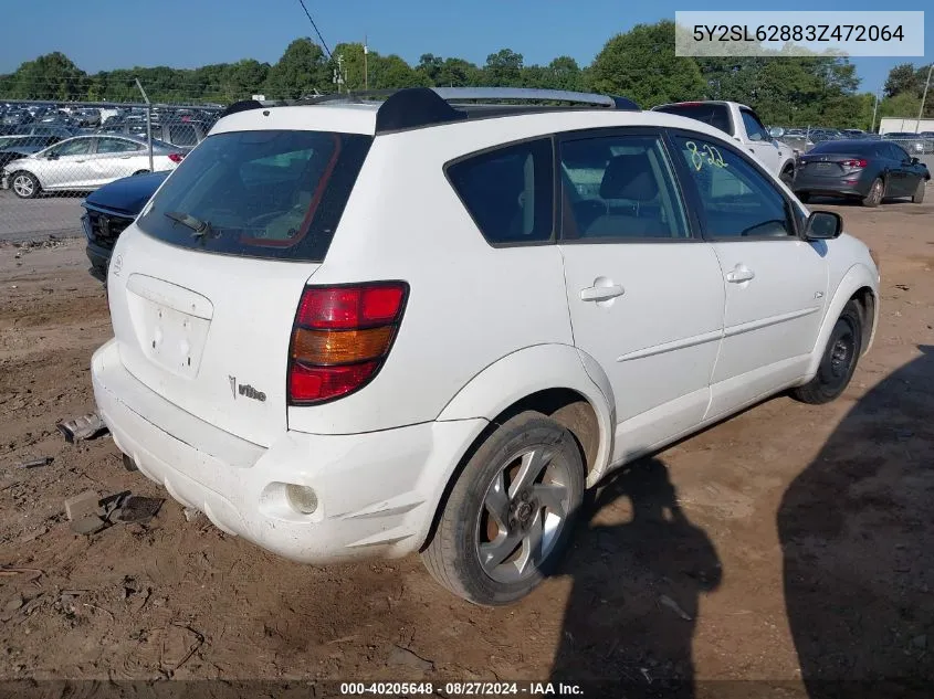 5Y2SL62883Z472064 2003 Pontiac Vibe