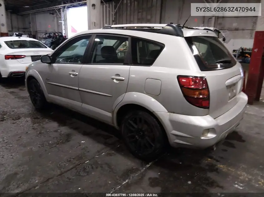 5Y2SL62863Z470944 2003 Pontiac Vibe