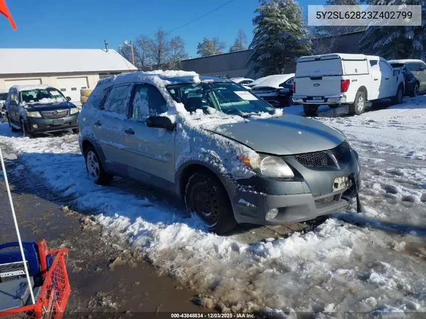 5Y2SL62823Z402799 2003 Pontiac Vibe