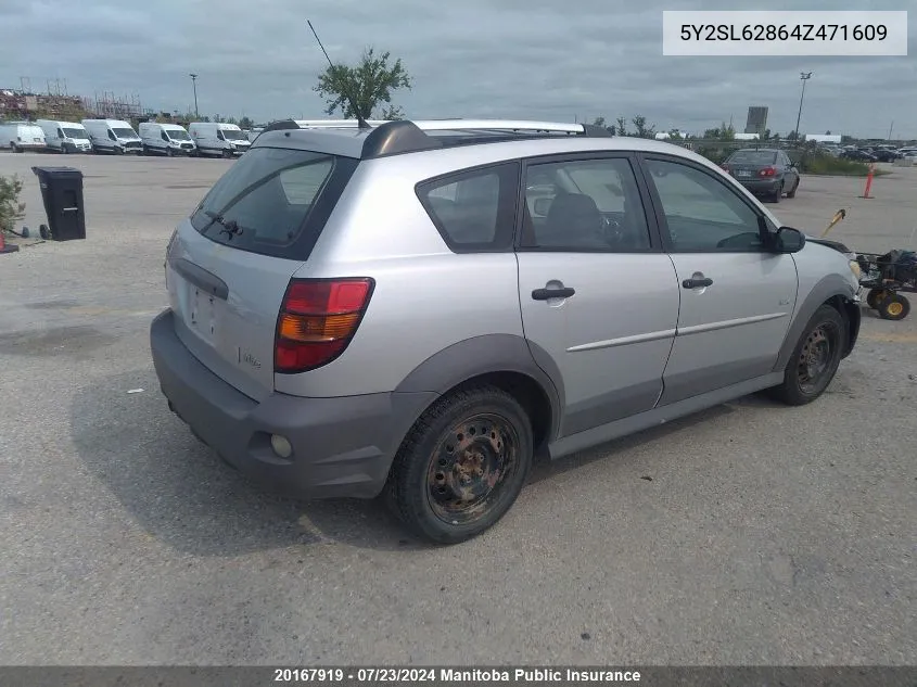 5Y2SL62864Z471609 2004 Pontiac Vibe