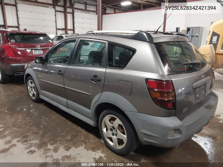 5Y2SL62834Z421394 2004 Pontiac Vibe