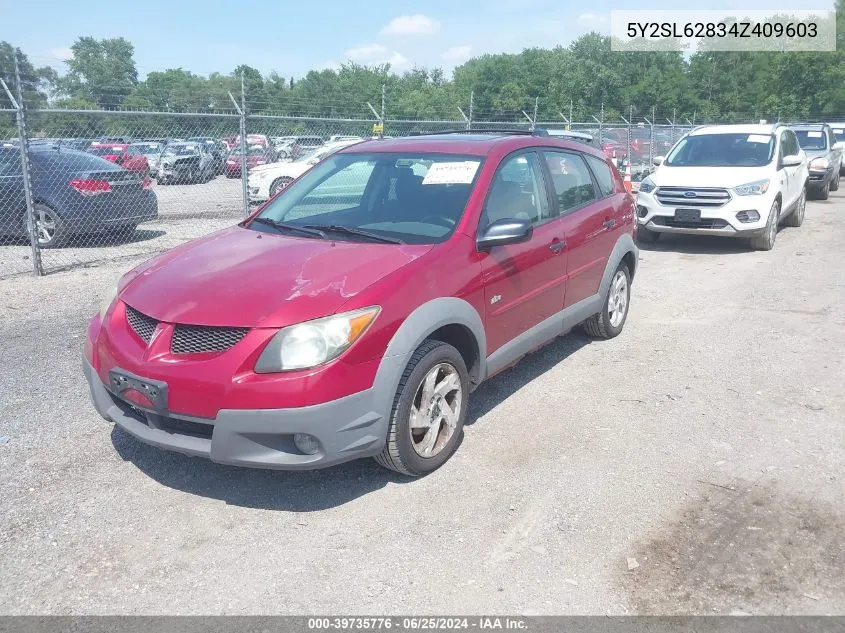 5Y2SL62834Z409603 2004 Pontiac Vibe