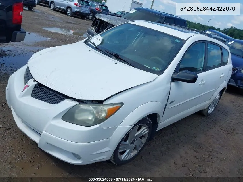 5Y2SL62844Z422070 2004 Pontiac Vibe